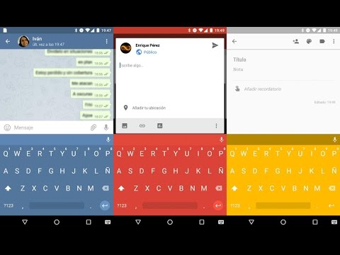 AndroidHackers1's tweet card. Cambia el Color de Tu Teclado con Chrooma Keyboard NO ROOT