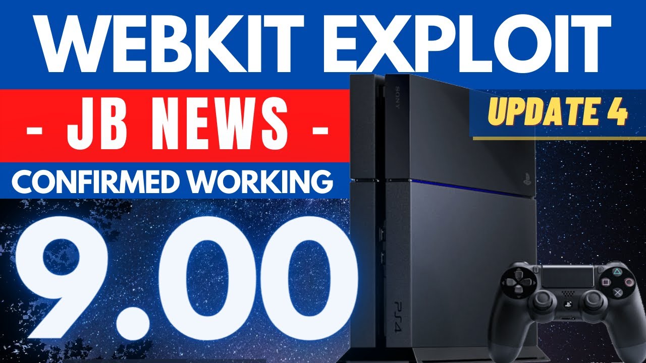 SamDaniel2020's tweet card. PS4 9.00 Jailbreak Official WebKit Exploit Released | 9.00 WebKit |...