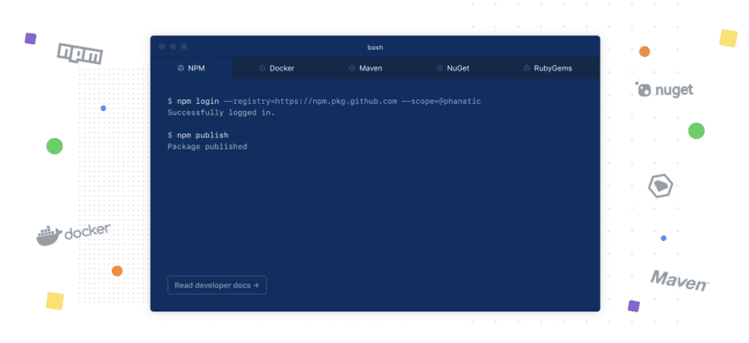 usemoslinux's tweet card. GitHub dio a conocer en su blog un nuevo servicio llamado GitHub Package Registry, publicado en versión beta, en donde los usuarios de ...