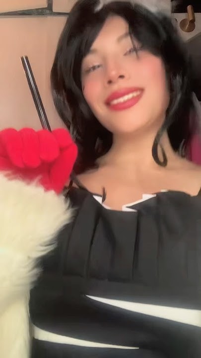 Yamileth_Elisea's tweet card. Cruella devil #cruella makeup 💄 🐶👠 #shortsfeed #makeuptutorial