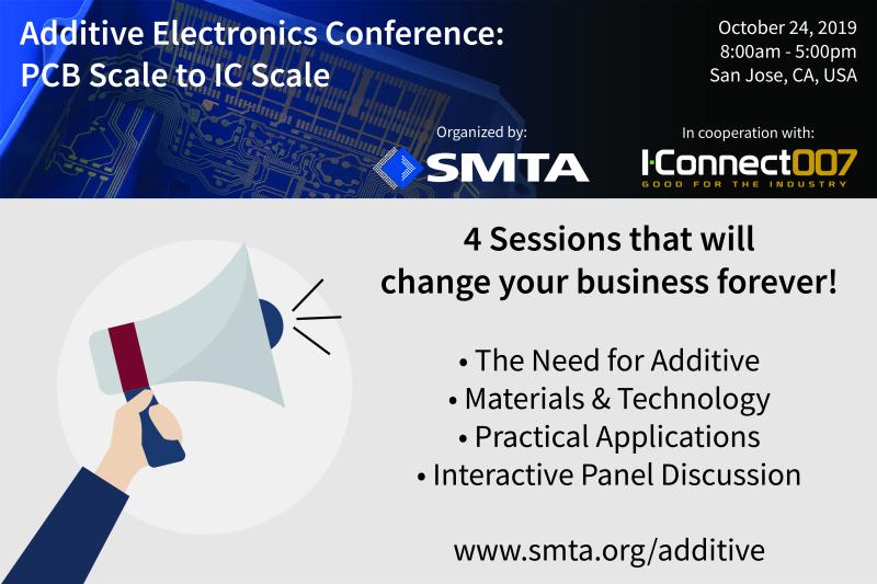 EEcosystemJudy's tweet card. Great additive conference lined up for October spearheaded by my dear friend Tara Dunn. #pcbdesign