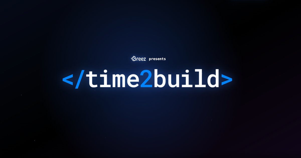 bitcoin_coders's tweet card. A worldwide developer challenge to bring bitcoin to the world's leading open-source applications using the Breez SDK.