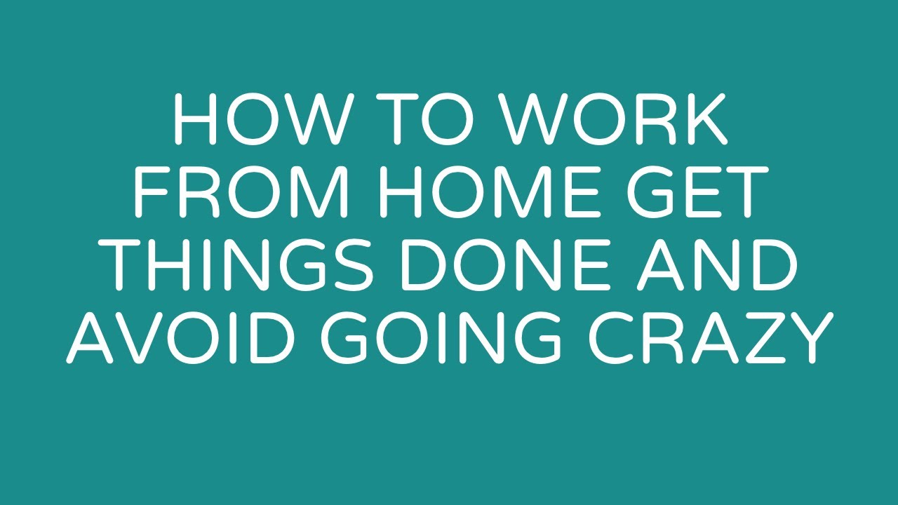 dabblemediallc's tweet card. How to work from home get things done and avoid going crazy