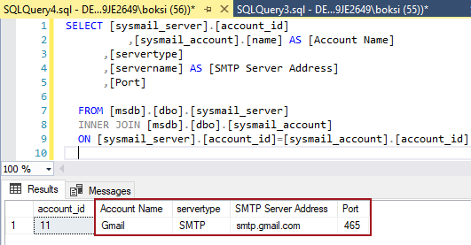 SQLShack's tweet card. Database Mail, as you would expect from its name, is a solution for sending e-mail messages from the SQL Server Database Engine to users.