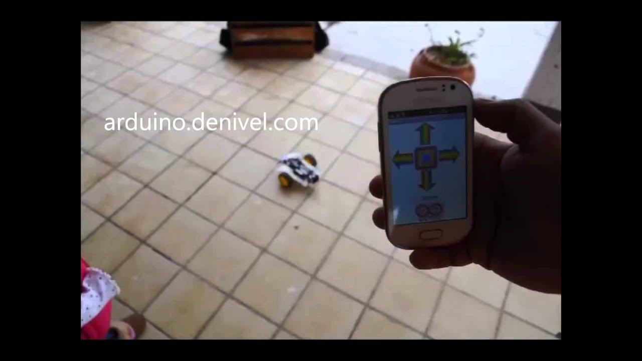SaltilloArduino's tweet card. Carrito controlado via Bluetooth Arduino Saltillo