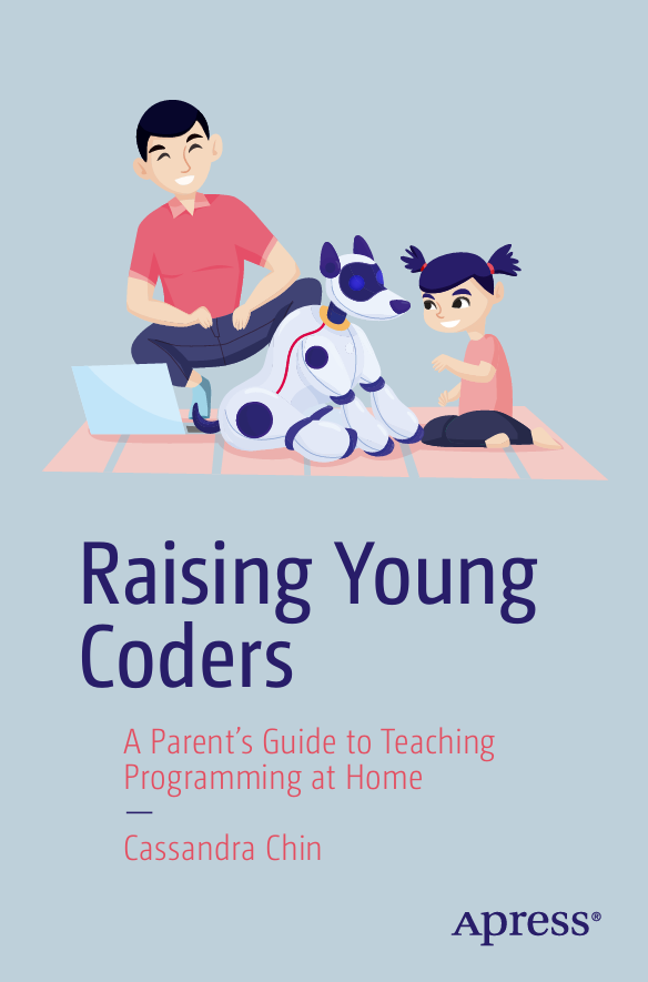 Logico_jp's tweet card. I had an opportunity to read the titled book “Raising Young Coders”, which the author, Cassandra Chin, had provided me.