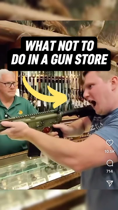 DeepstackChopra's tweet card. What is He Preparing For?😂👀 #thegunguy #viral #funny #rifle