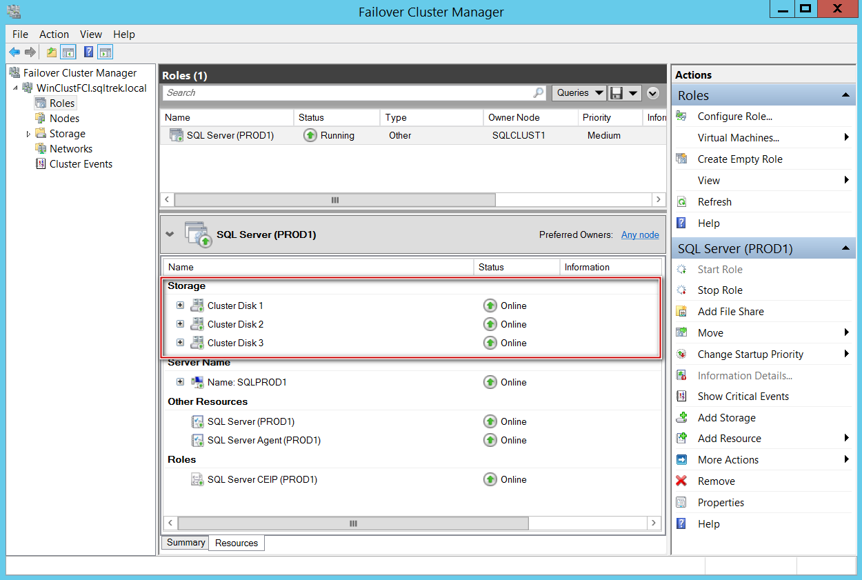 SQLShack's tweet card. In this blog post, which is the second part of article series, I will walk though actual installation of a failover cluster Instance leveraging CSVs.