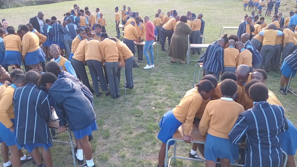 HeraldNMB's tweet card. The #Coding4Mandela tournament has continued to expand its reach in introducing coding and robotics concepts to eager young minds.
