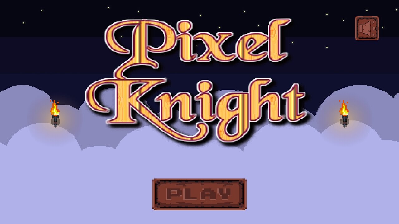 EACoding's tweet card. Pixel Knight (Android)