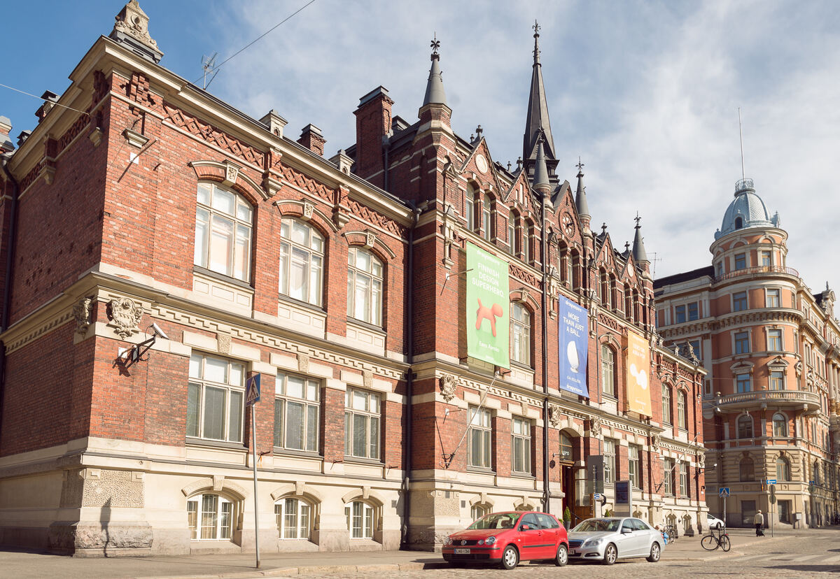 VisitHelsinki's tweet card. In the heart of Helsinki lies a vibrant tapestry of creativity and innovation: the Helsinki Design District. Spanning over 25 streets and nearly 200