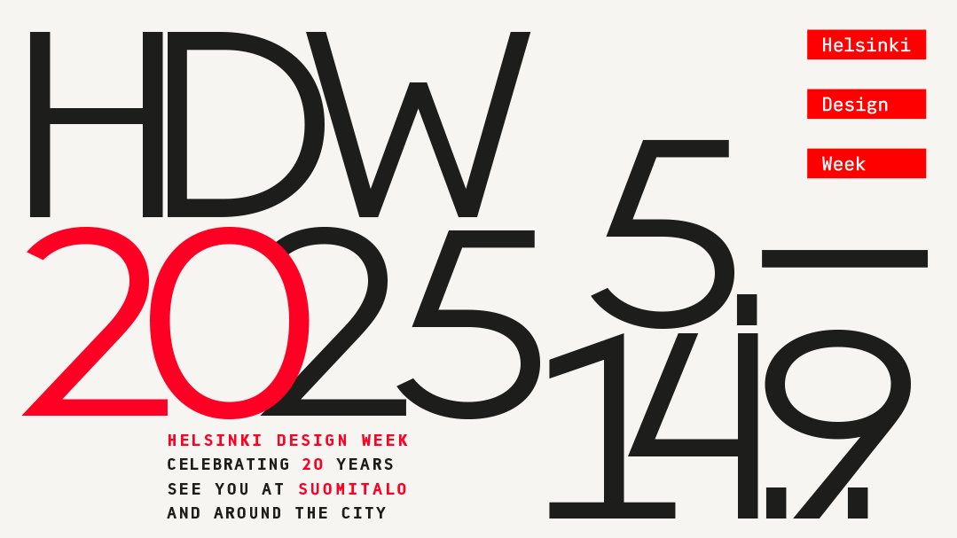SAFA_finland's tweet card. Helsinki Design Weekin tapahtumakalenteri.