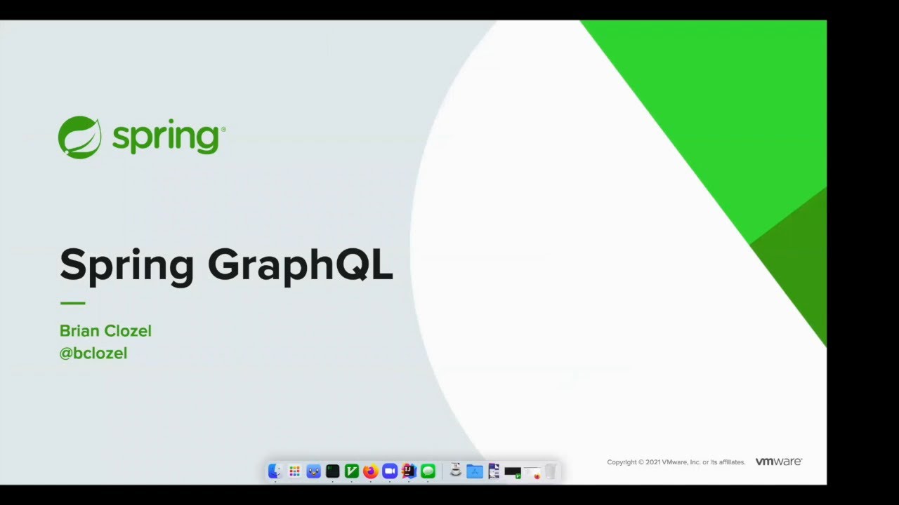 SpringMeetupP's tweet card. Spring GraphQL par Brian Clozel - Spring Meetup Paris