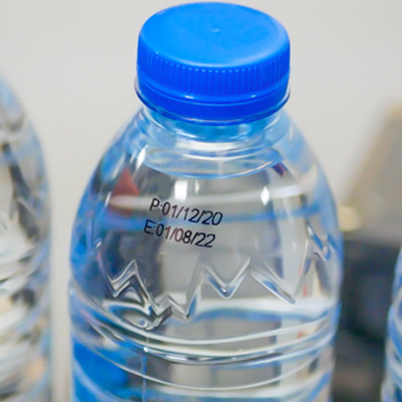 MaplejetCo's tweet card. Coding and marking on PET bottles creates challenges unique to this industry that limits many manufacturers' choices in inkjet printing
