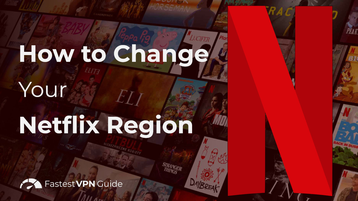 FastestVPNGuide's tweet card. To watch Netflix from another country all you need to do is change your Netflix region. The location switch is a simple, four-step process, anyone can do.