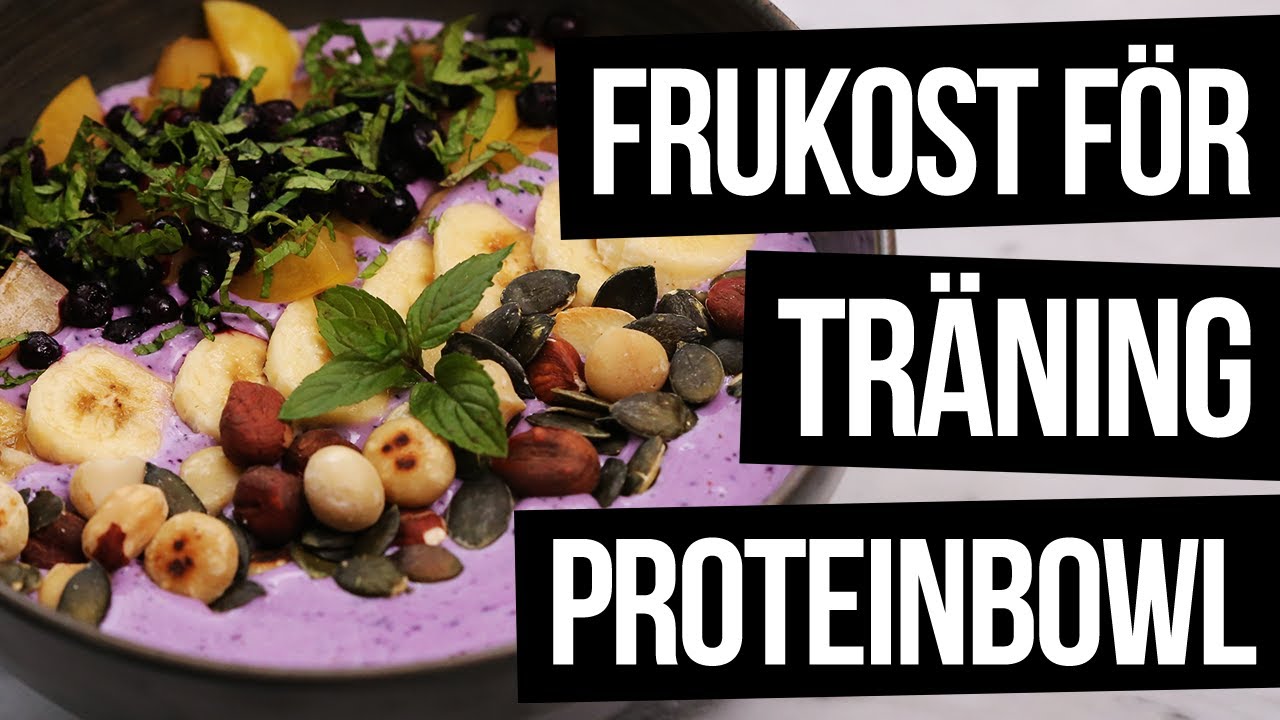 mikaelgo's tweet card. Frukost för dig som tränar - proteinrik bowl med frukt och nötter