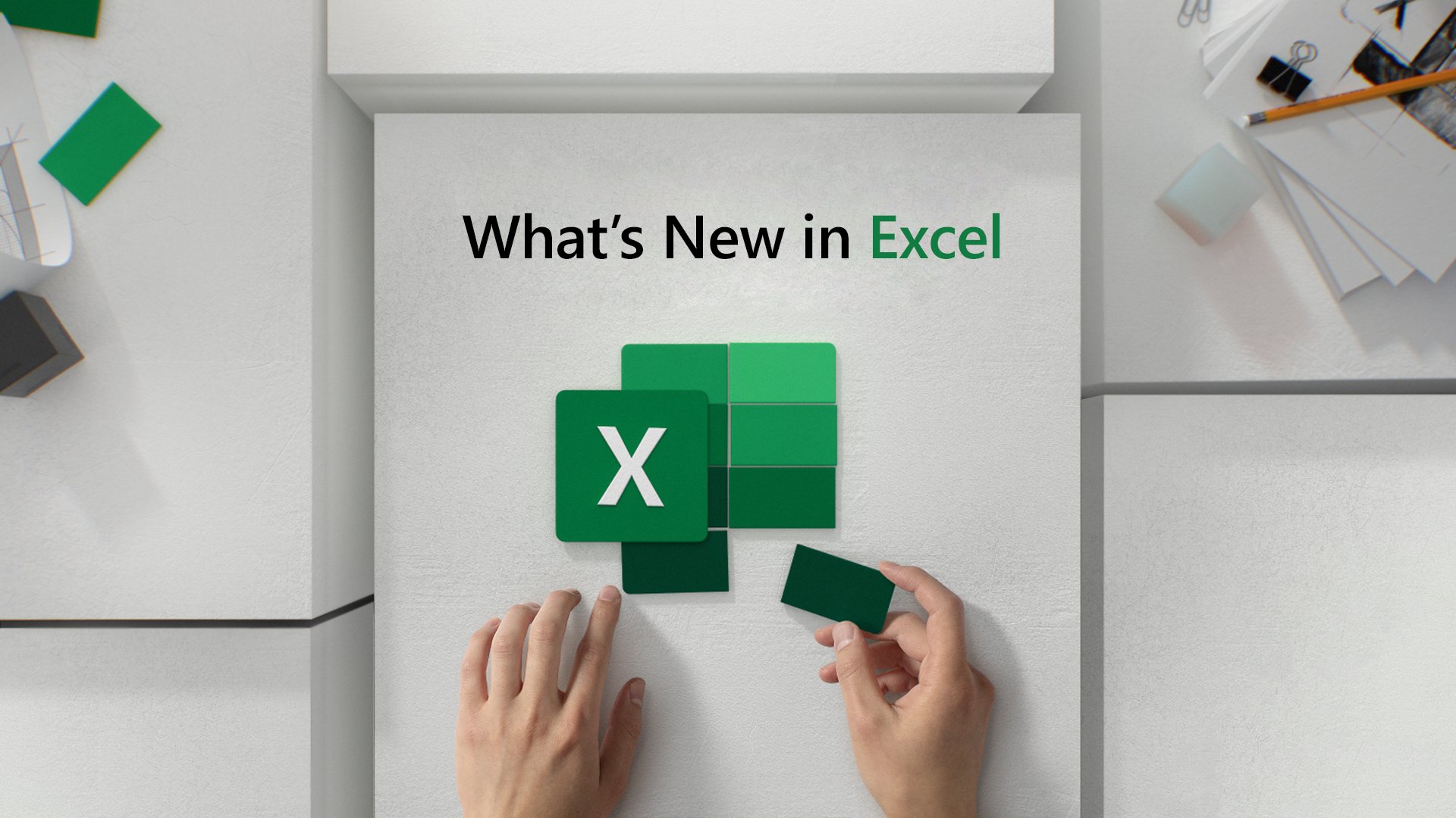 Excel_xlsx's tweet card. What's New in Excel