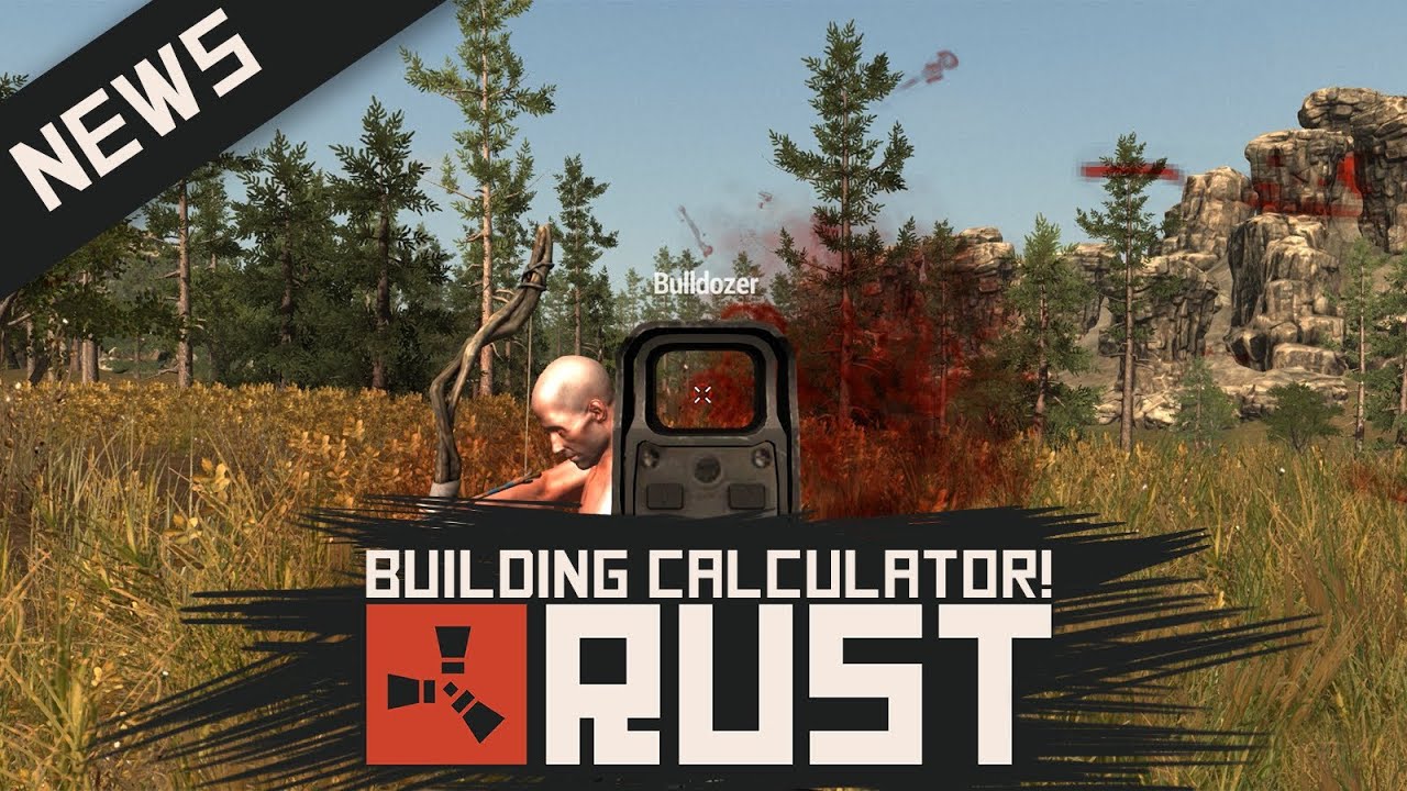 RustBaseBuilder's tweet card. Rust | Building Calculator & GUI! | News (17th March)