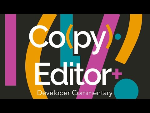 CopyEditorGame's tweet card. Copy Editor - Developer Commentary