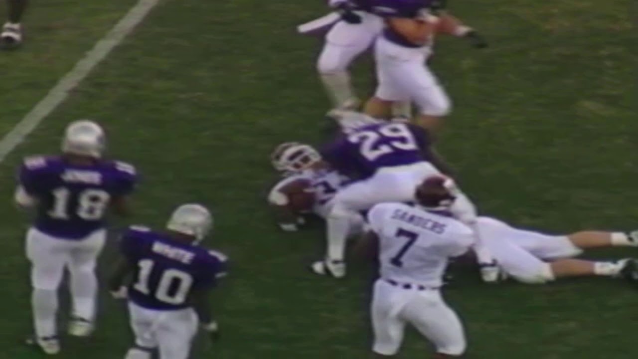 cwebbtk2h's tweet card. ✂️ TCU tight end Brian Collins 1995
