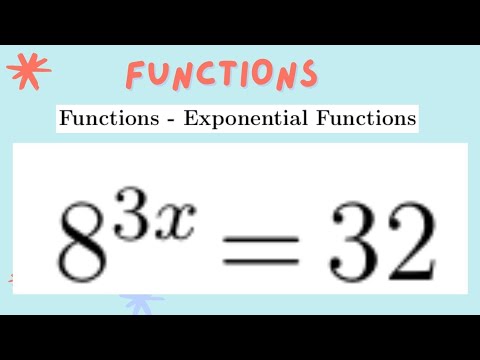nishaetutor's tweet card. Exponential Functions | Part 2