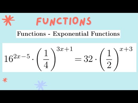 nishaetutor's tweet card. Exponential Functions | Part 6