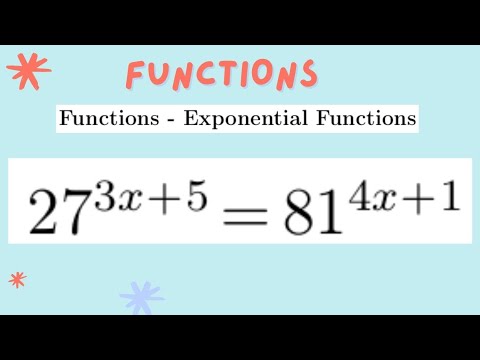 nishaetutor's tweet card. Exponential Functions | Part 3