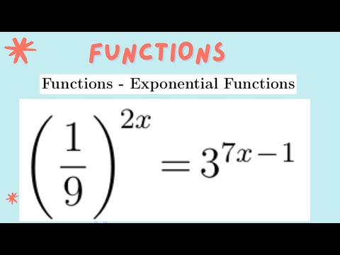 nishaetutor's tweet card. Exponential Functions | Part 4