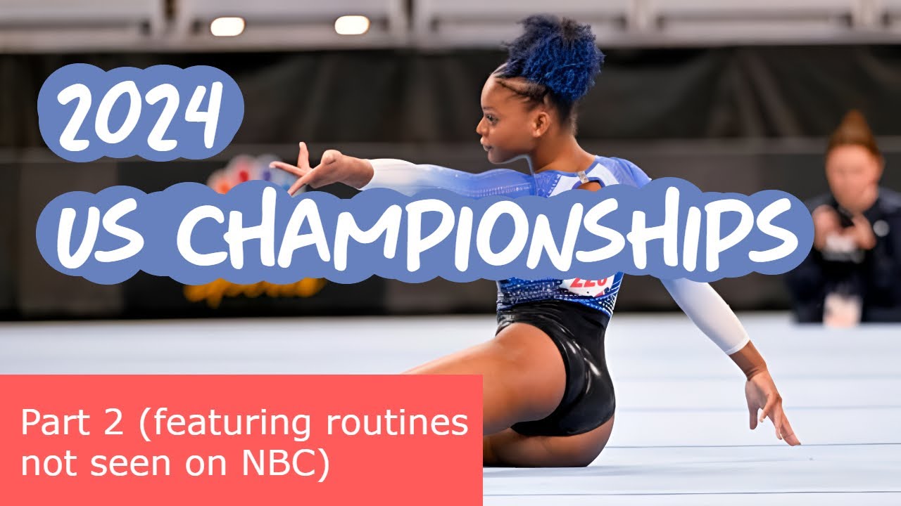 Gymnastly's tweet card. 2024 US Gymnastics Championships Highlights - Part 2