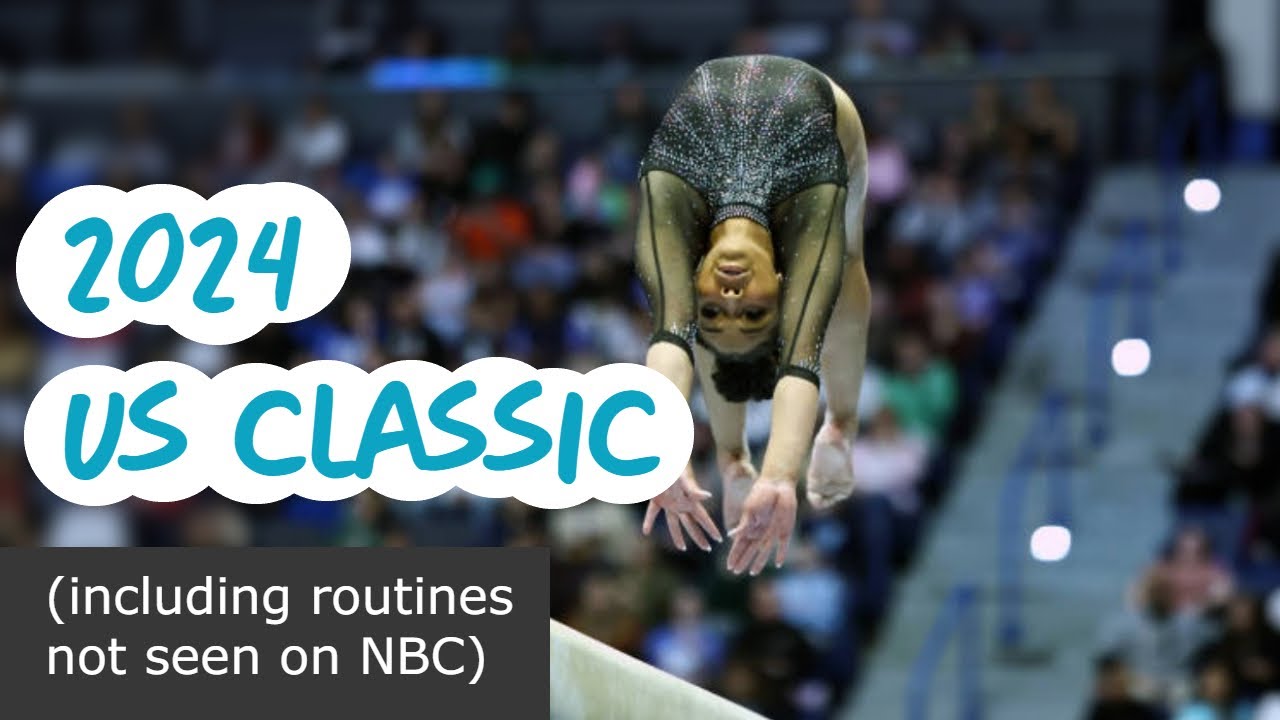 Gymnastly's tweet card. Gymnastics 2024 US Classic Highlights