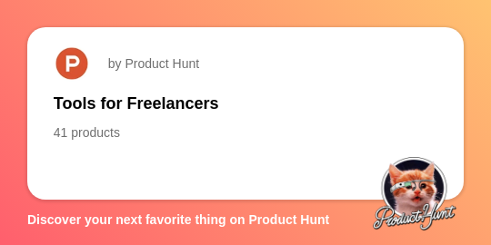 TechAngelsRO's tweet card. Find work, get paid, and manage your freelance career like a boss. Discover 41 curated products like Bonsai and Timely about Tools for Freelancers followed by 504 followers