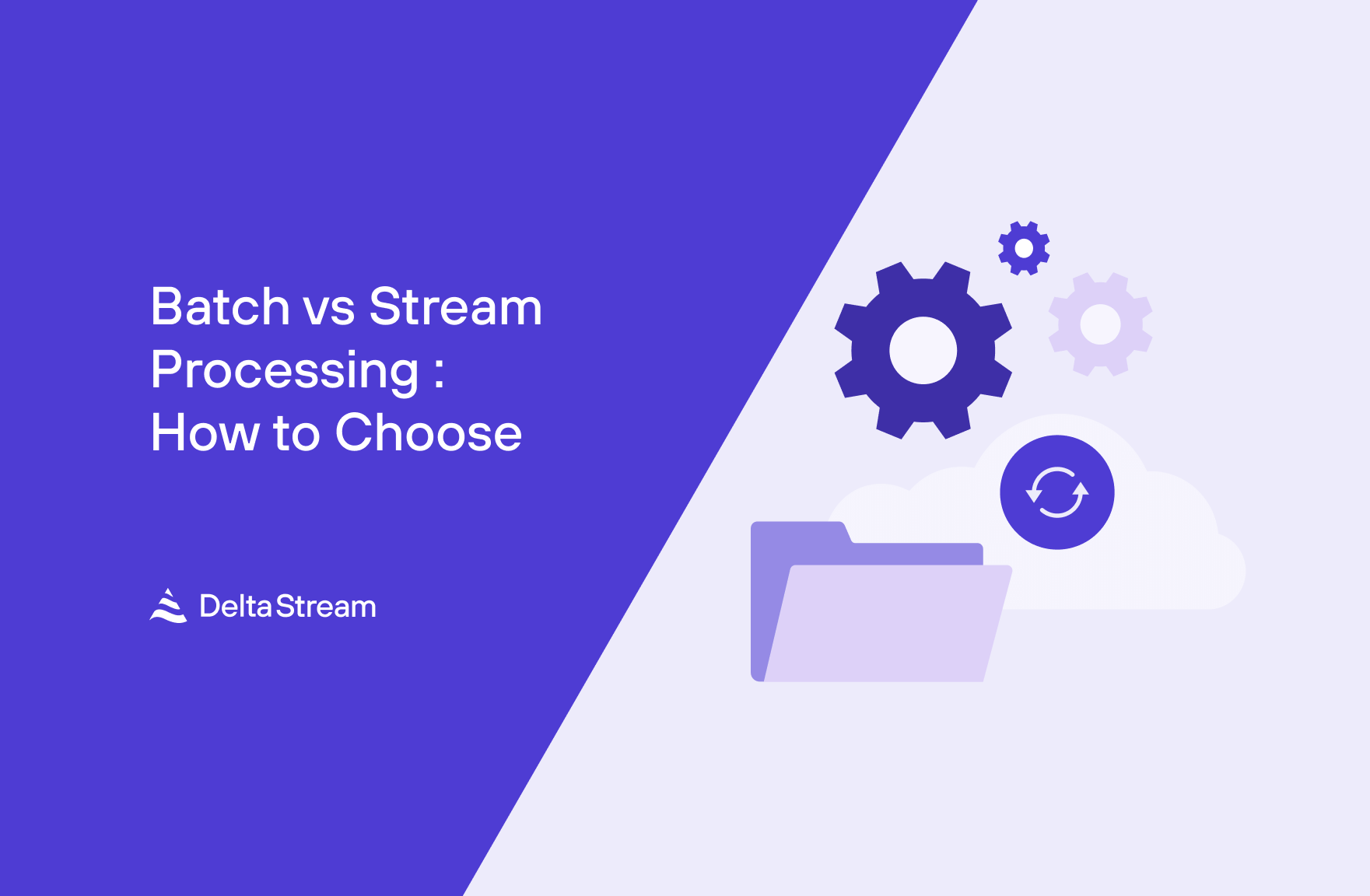 DeltaStreamInc's tweet card. Understand the key differences between batch processing and stream processing and how to choose the right data processing method.