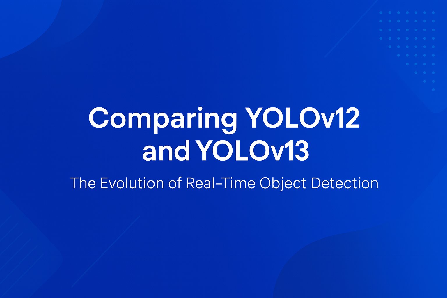 so_development1's tweet card. YOLOv12, released in late 2024, set a new benchmark in balancing speed and accuracy across edge devices and cloud environments. Fast forward to mid-2025, and YOLOv13 pushes the limits even further.