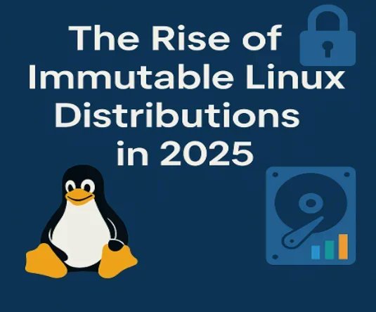 TechRefreshing's tweet card. Discover the Linux revolution: Immutable distributions are taking over in 2025! Explore their benefits and why they're the future of secure computing.