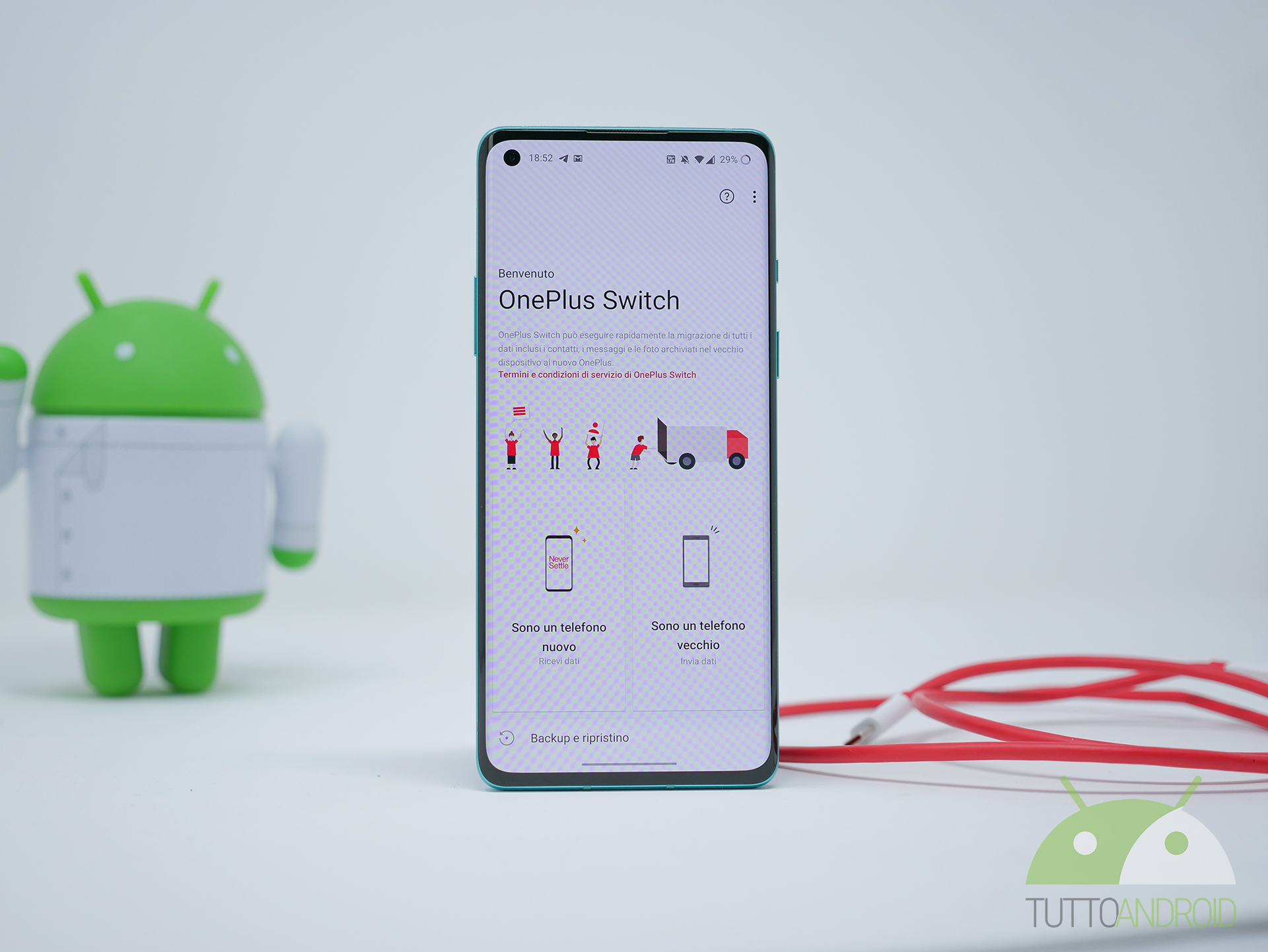 TuttoAndroid's tweet card. Dovete cambiare smartphone? O magari semplicemente fare una bella pulizia per mettere in ordine e volete conservare alcuni dati? In tutti questi casi (e