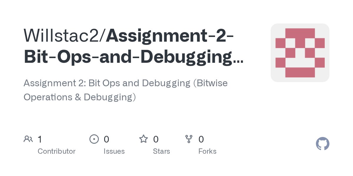 QQcodinghelp's tweet card. Assignment 2: Bit Ops and Debugging (Bitwise Operations & Debugging) - Willstac2/Assignment-2-Bit-Ops-and-Debugging-Bitwise-Operations-Debugging-