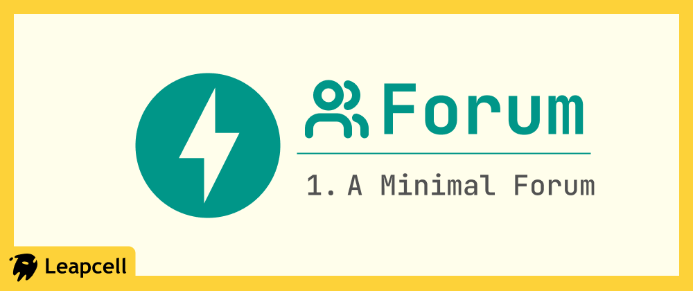 LeapcellDE's tweet card. This beginner-friendly tutorial shows how to build a simple forum from scratch using Python and FastAPI, covering setup, core APIs, and a basic HTML front-end for a working prototype.