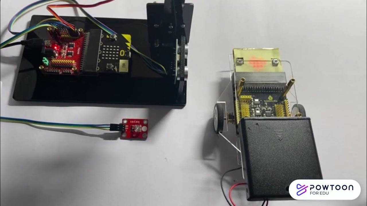 MELS43764084's tweet card. HOMEWORK-Micro:bit L3L8 Servo Movement || Parking barrier || Robotic...