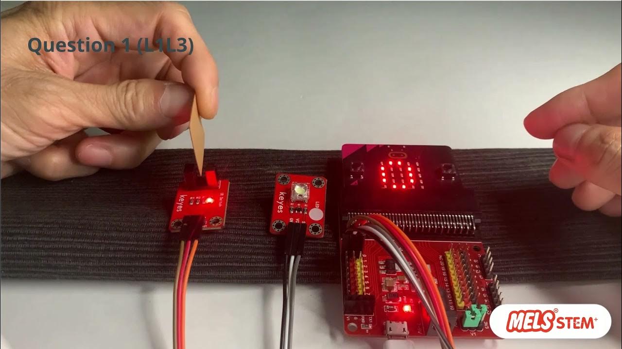 MELS43764084's tweet card. Micro:bit Questions Level 2 Lesson 3 || Coding with Micro:bit and...