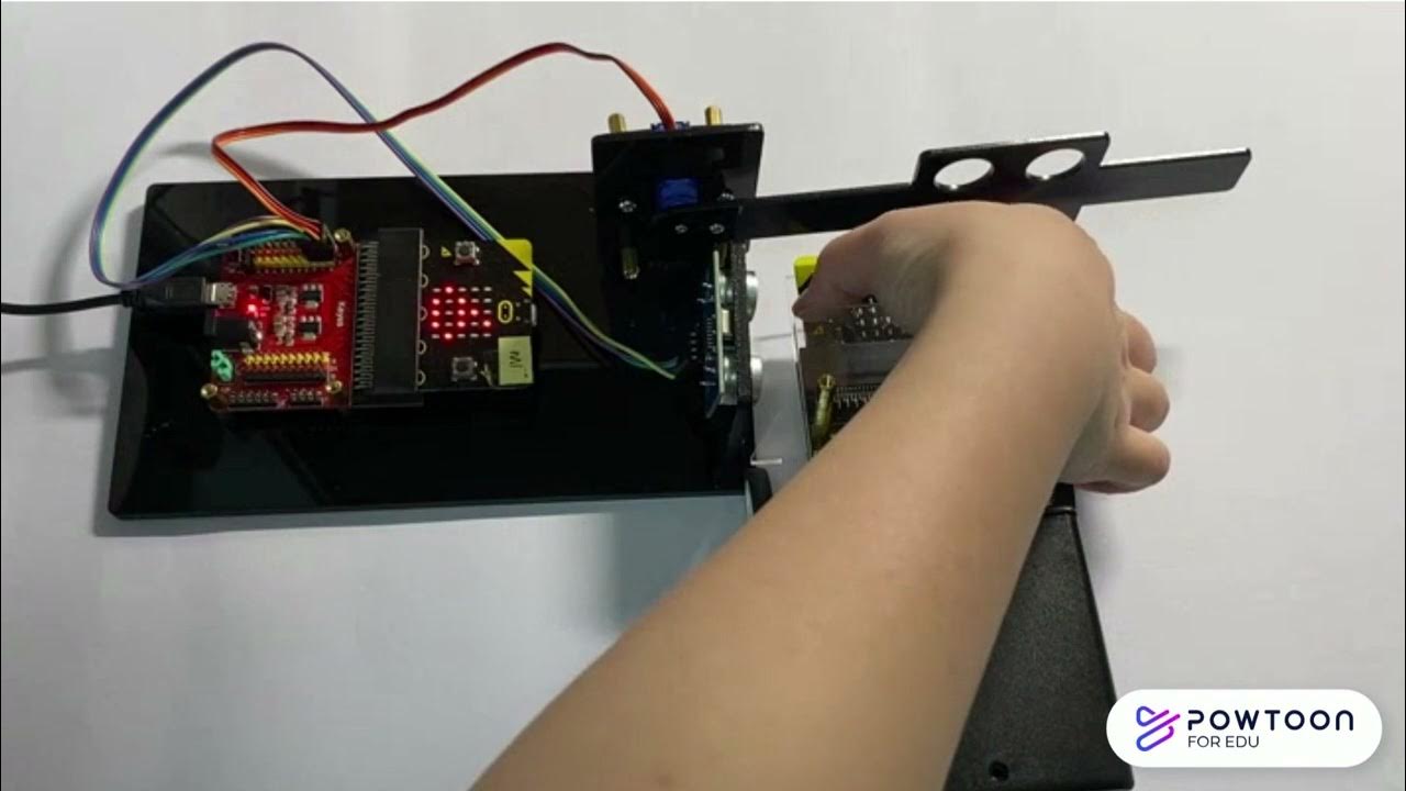 MELS43764084's tweet card. Micro:bit Questions -Level 3 Lesson 9 Wireless | Servo Movement ||...