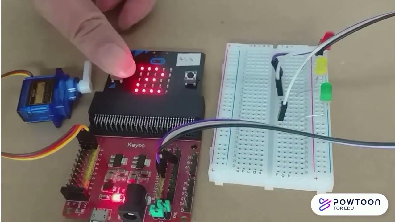 MELS43764084's tweet card. Python L2L7 Homework - Learn to Control the servo motor | Micro:bit...