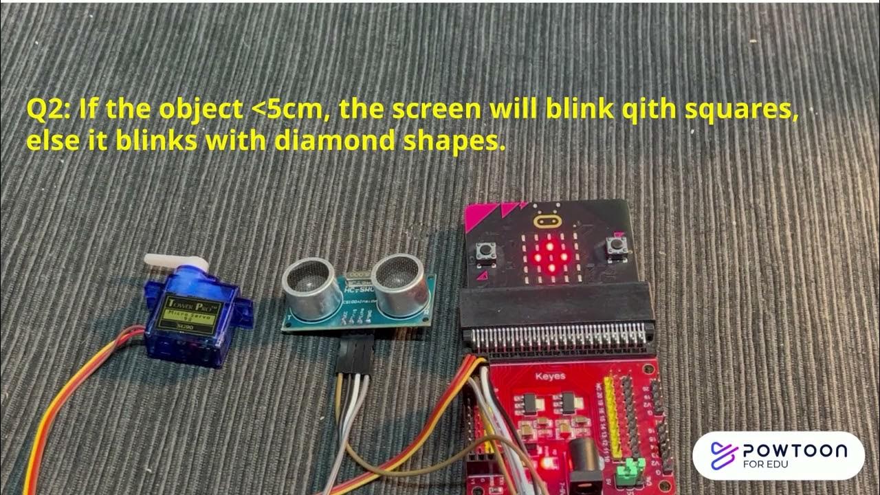 MELS43764084's tweet card. Micro:bit Questions - Micro:bit Level 3 Lesson 11 SERVO MOTOR &...