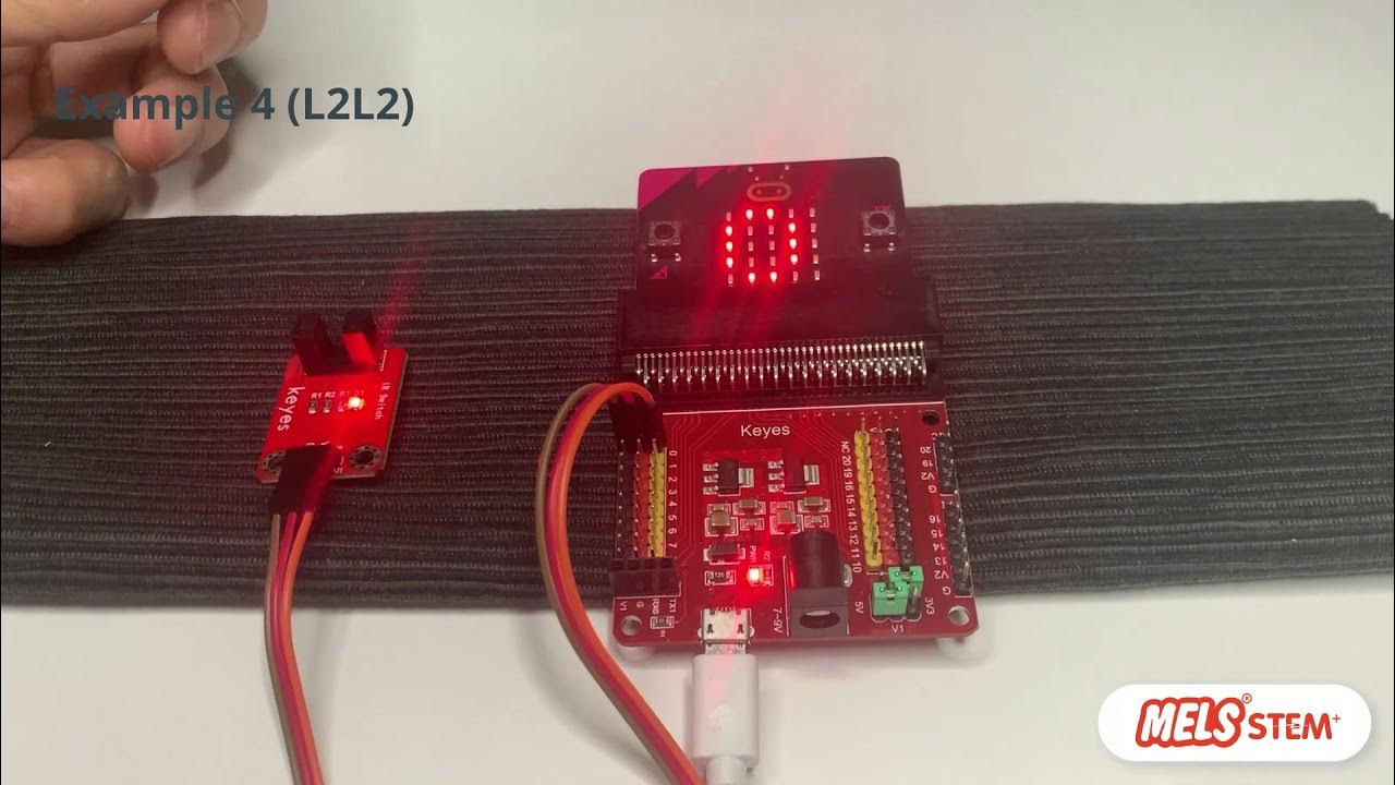 MELS43764084's tweet card. Micro:bit lesson :Level 2 Lesson 2 Coding with Micro:bit and sensors: