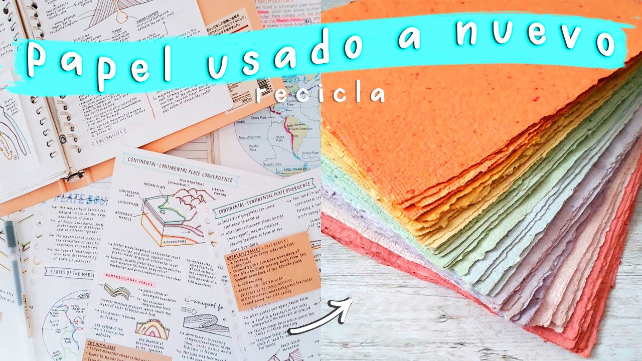 YouTubeLATAM's tweet card. Transforma PAPEL que YA NO USAS en PAPEL NUEVO! Recicla papeles...