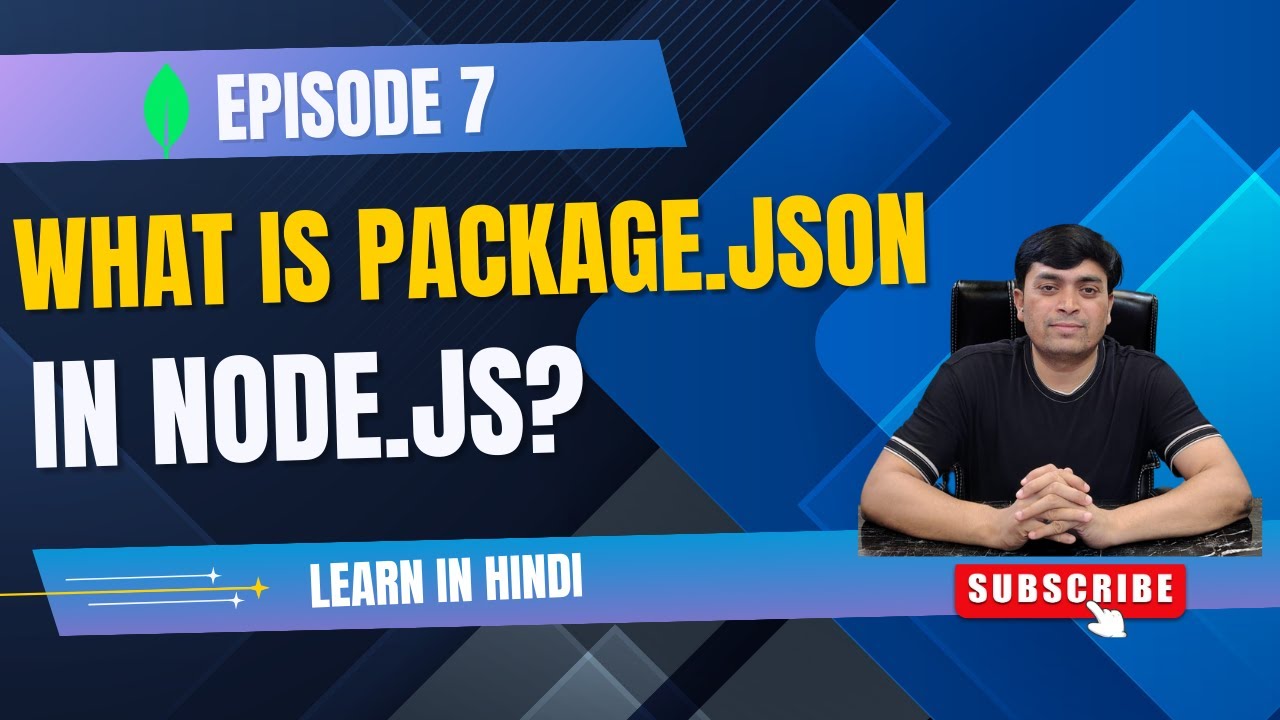 HubGiri's tweet card. What is package.json in Node.js | Beginner's Guide by Mr. Adinath...