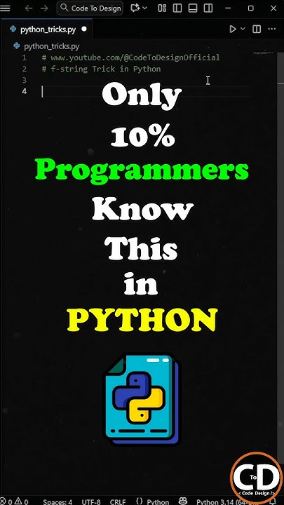 waxo1's tweet card. Only 10% Programmers Know This Trick In Python #python #programming...