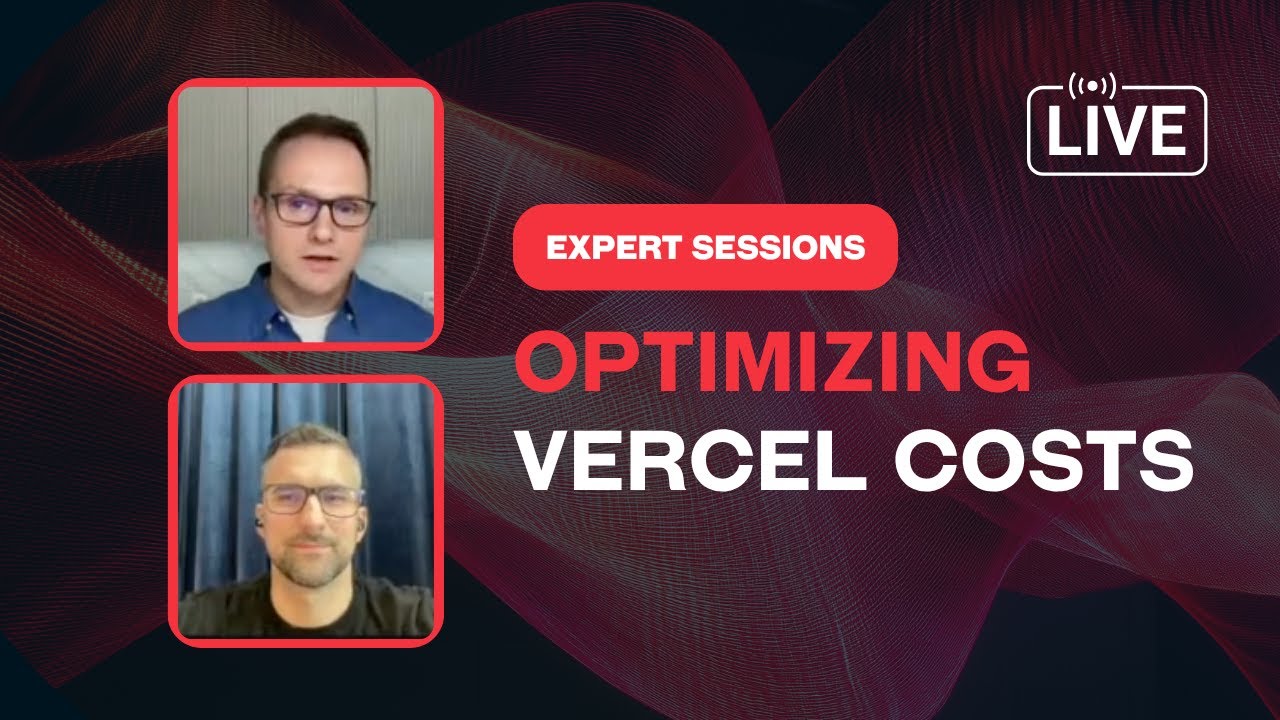 chrislojniewski's tweet card. Expert Sessions: Secrets To Smarter Vercel Spending