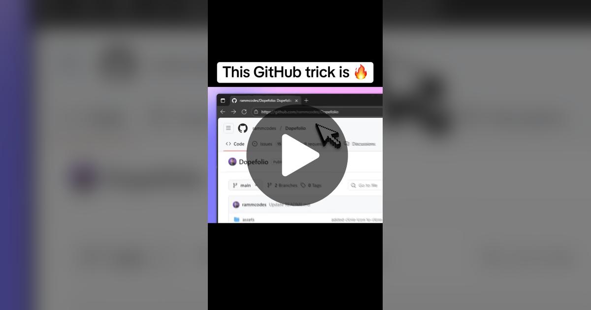 fishke's tweet card. 16.9K me gusta, 191 comentarios. "This GitHub trick is 🤌✨ It lets you generate a single LLM-friendly text file of any GitHub repository. Just replace "hub" with "1file" in the repo URL, and it will...