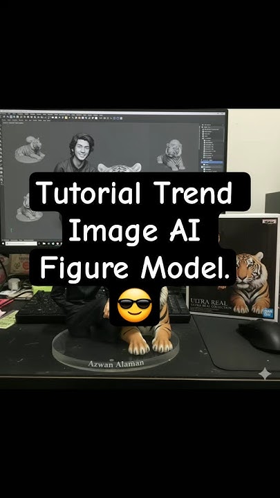 azwanalaman's tweet card. Tutorial Trend Prompt #ImageAI Figure/Model