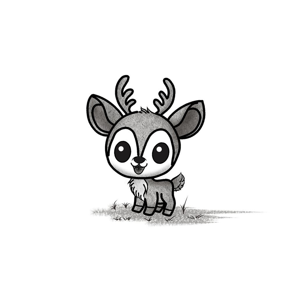 AgustiniTandean's tweet card. Every big adventure starts with one tiny happy step I maybe small, but my dream run wild and free Inktober day 5 : deer